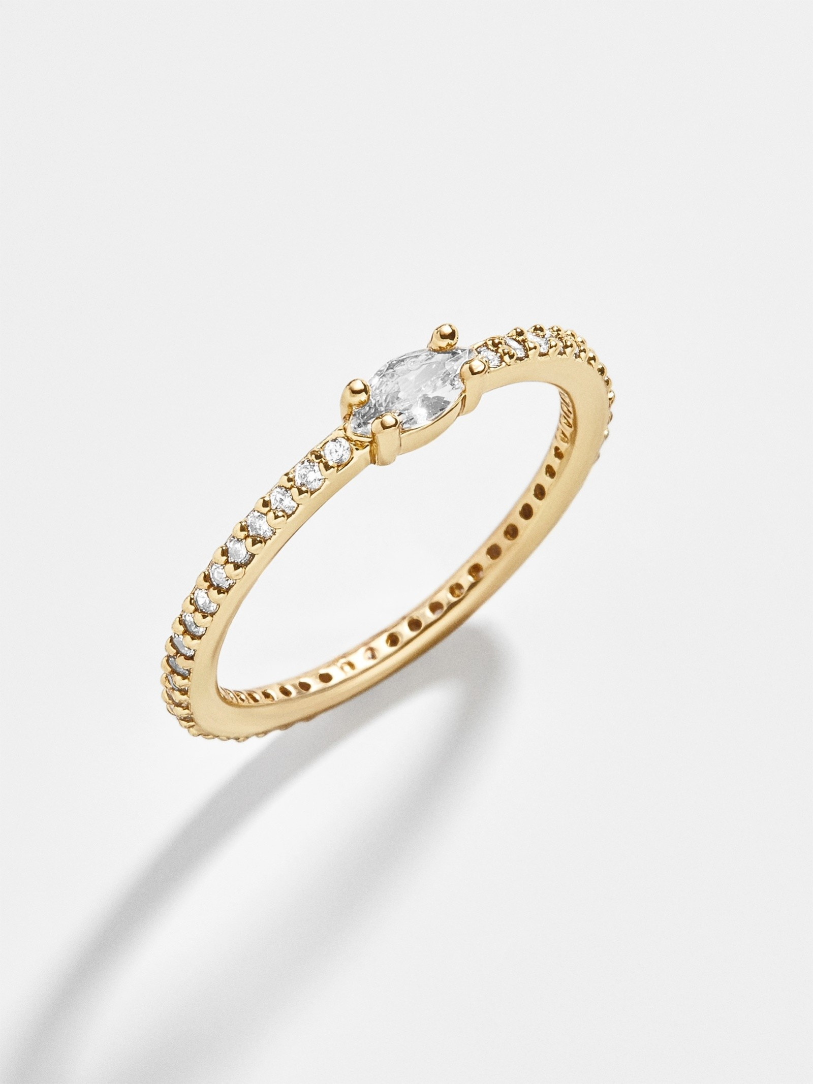 Anna Cubic Zirconia Ring | BaubleBar (US)
