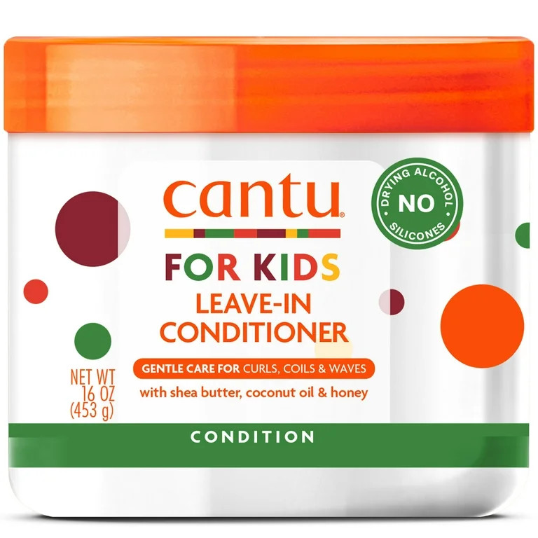 Cantu Care for Kids Leave-In Conditioner with Shea Butter Value Size, 16 oz. | Walmart (US)