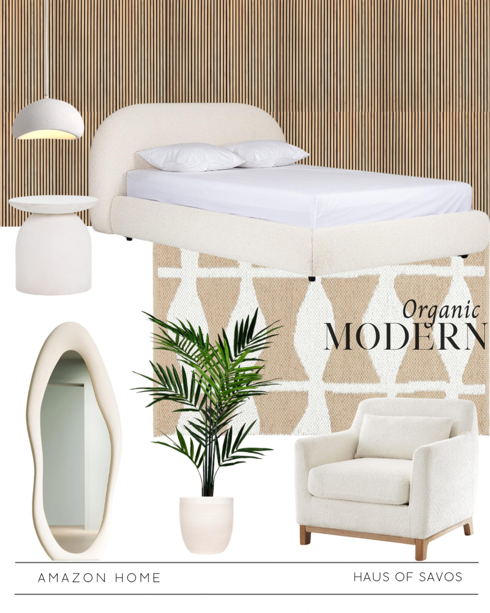 Organic Modern Minimalist Bedroom 

Green velvet bed, white bed, japandi, wabi sabi, low modern bed, deep comfortable chair, unique floor mirror, organic mirror, tall faux tree, concrete planter, concrete side table, concrete nightstand, round nightstands, white nightstands, stone, amazon home, amazon finds, Airbnb, 9 x 12 rug 