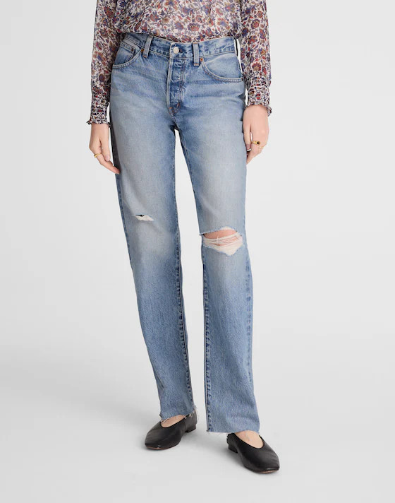 The Dean Easy Straight Jean | Madewell