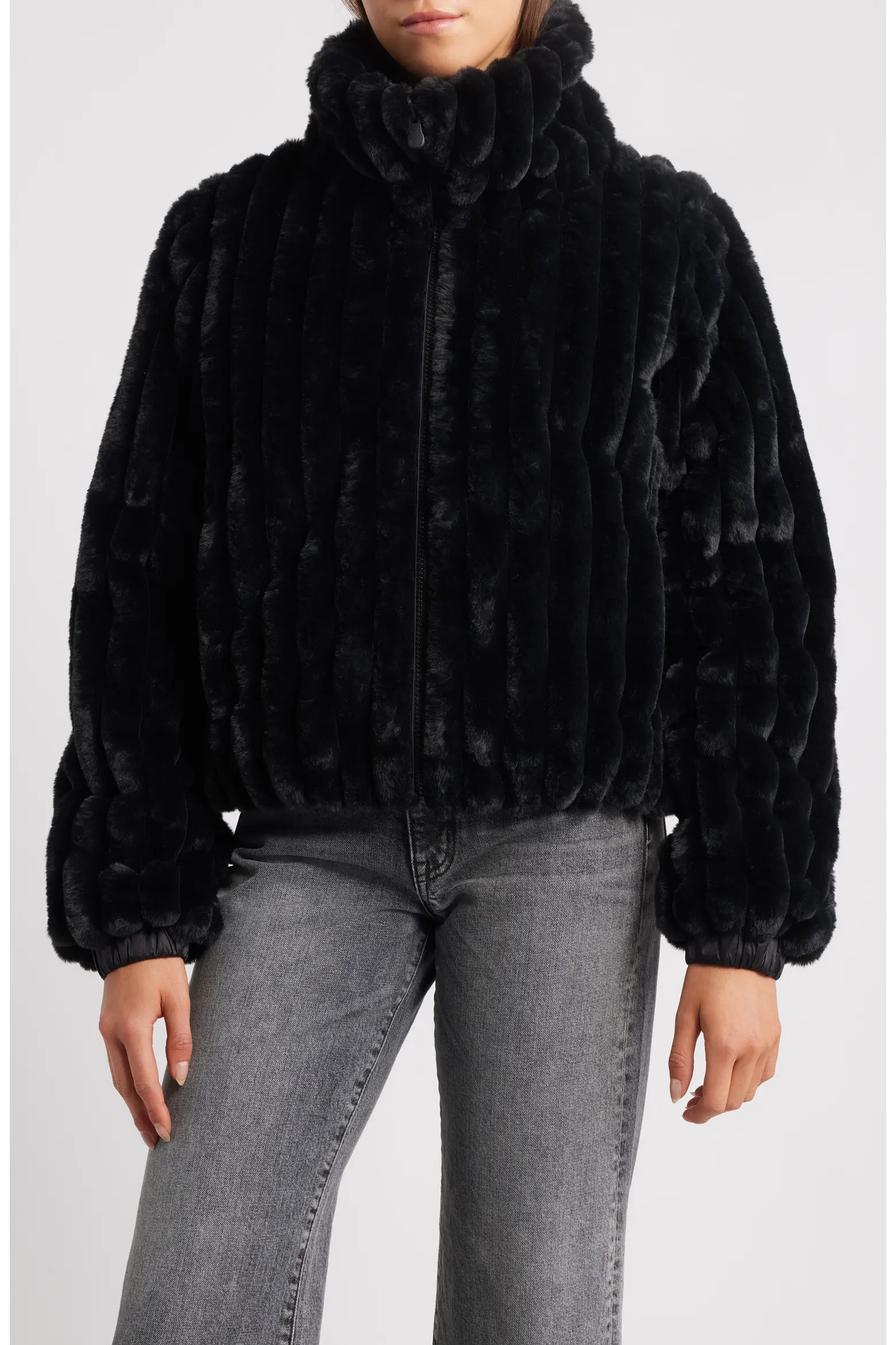 Elina Water Repellent Faux Fur Jacket (Women) | Nordstrom | Nordstrom