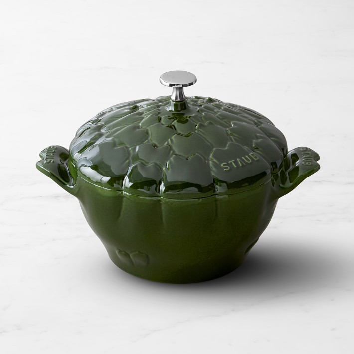 Staub Enameled Cast Iron Artichoke Cocotte | Williams-Sonoma
