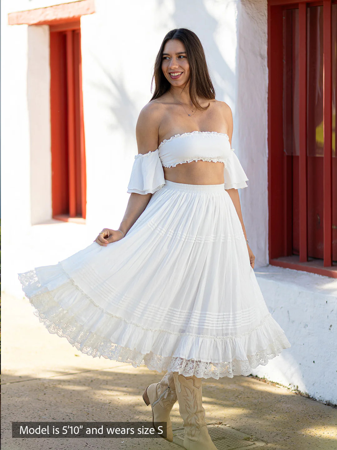 Dahlia Midi Skirt | Cocopiña