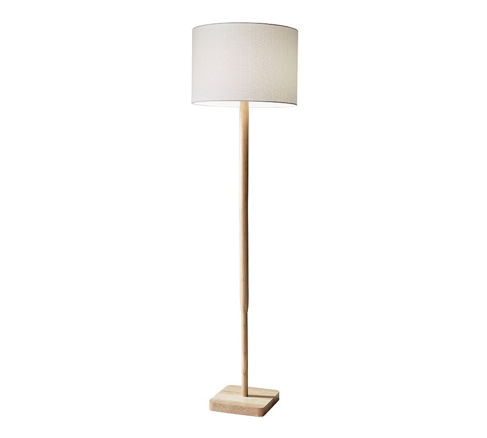 Morton Wood Floor Lamp (49") | Pottery Barn (US)