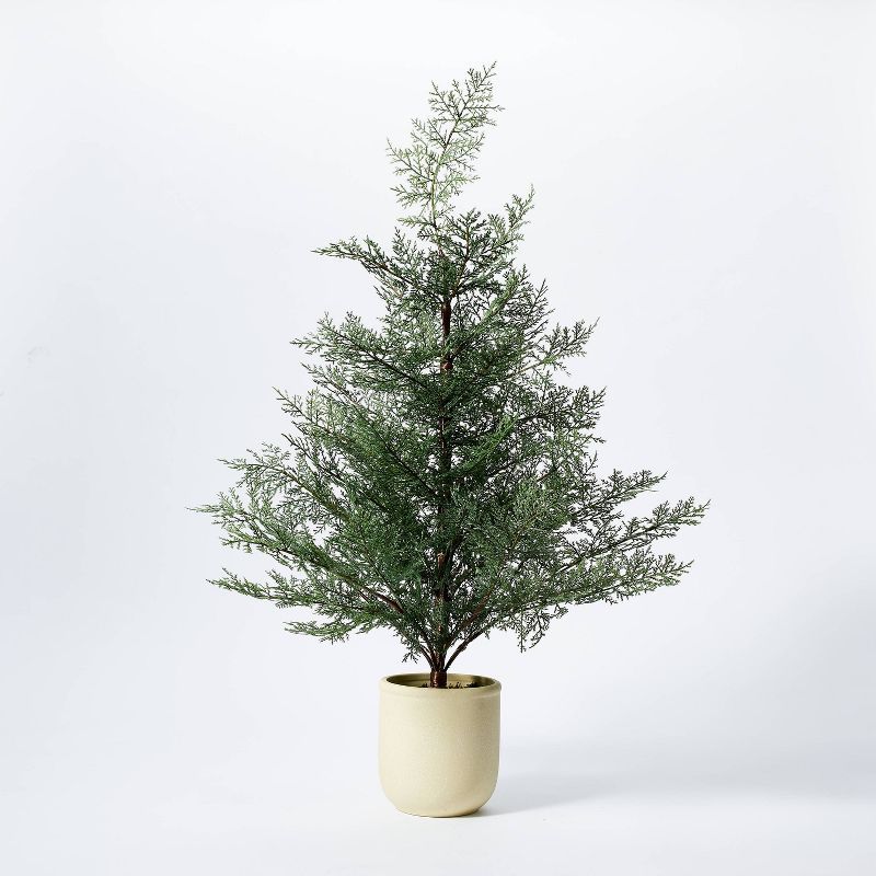 Medium Artificial Feathery Pine Tree - Threshold&#8482; designed with Studio McGee | Target