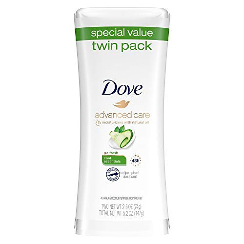 Dove go fresh Antiperspirant Deodorant, Cool Essentials 2.6 oz, Twin Pack | Amazon (US)