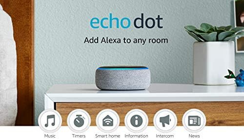 Echo Dot (3rd Gen) - Smart speaker with Alexa - Heather Gray | Amazon (US)