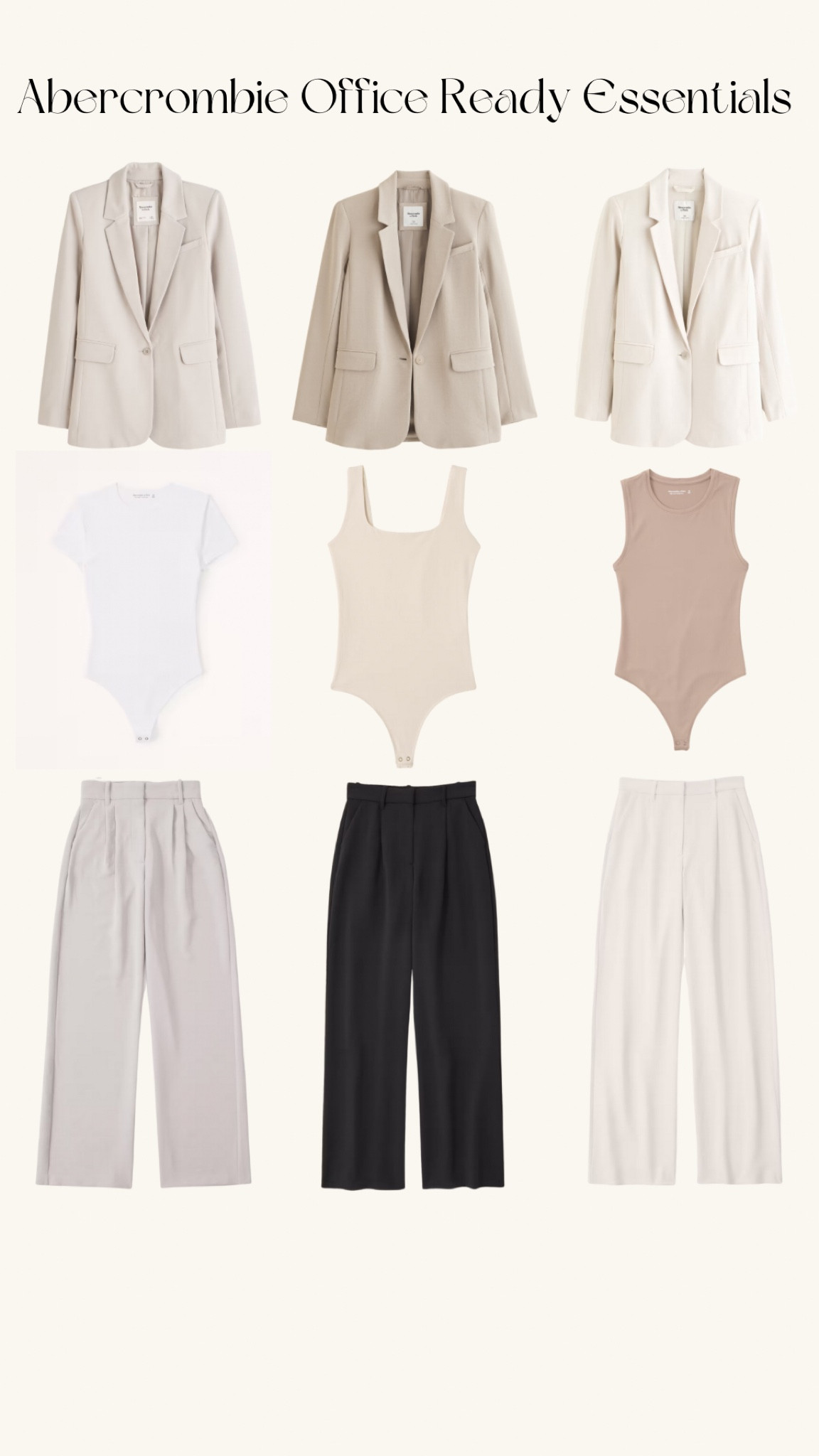 Workwear at Abercrombie! All 20% off today

#LTKstyletip #LTKworkwear #LTKsalealert