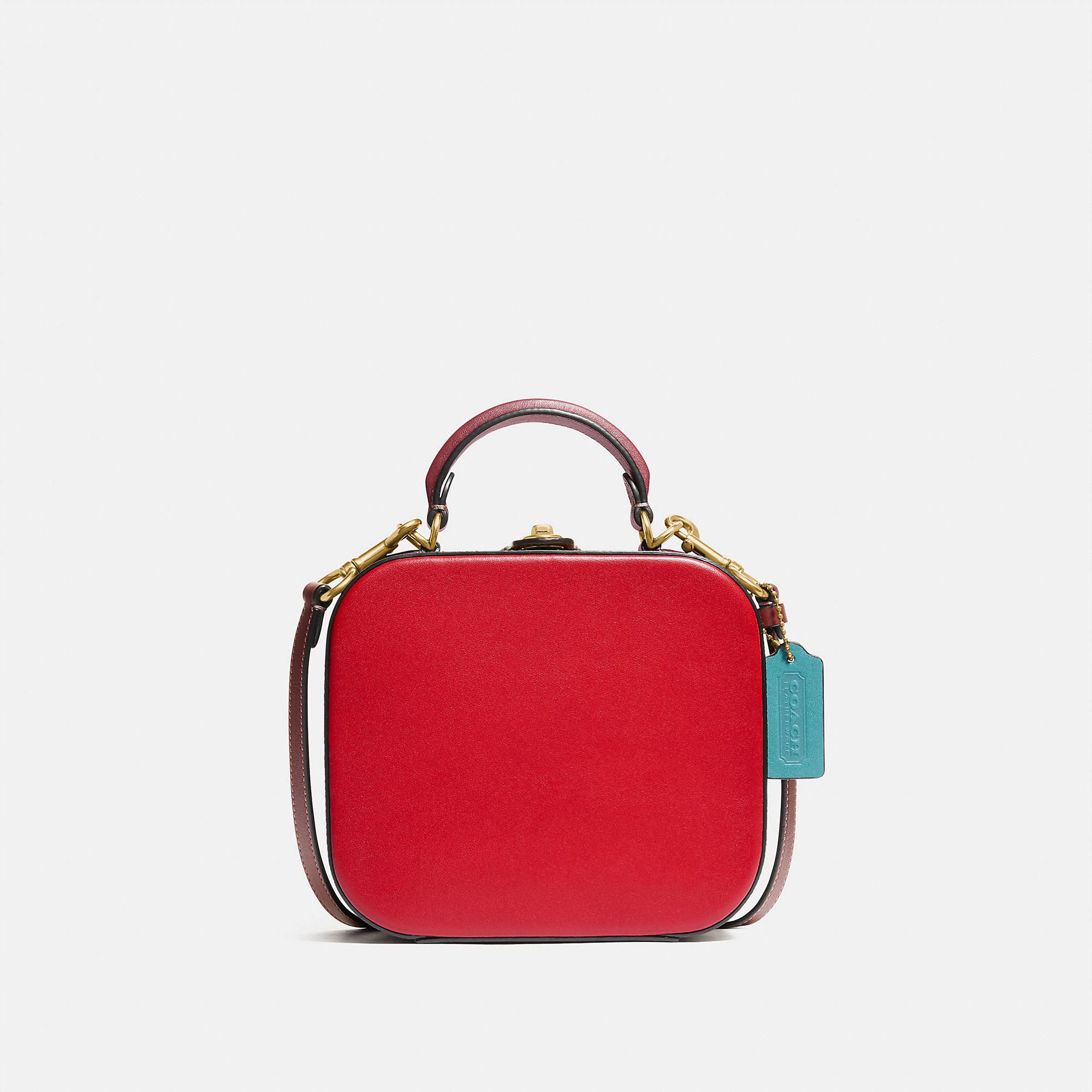 Lunar New Year Square Bag In Signature Canvas | Coach (US)