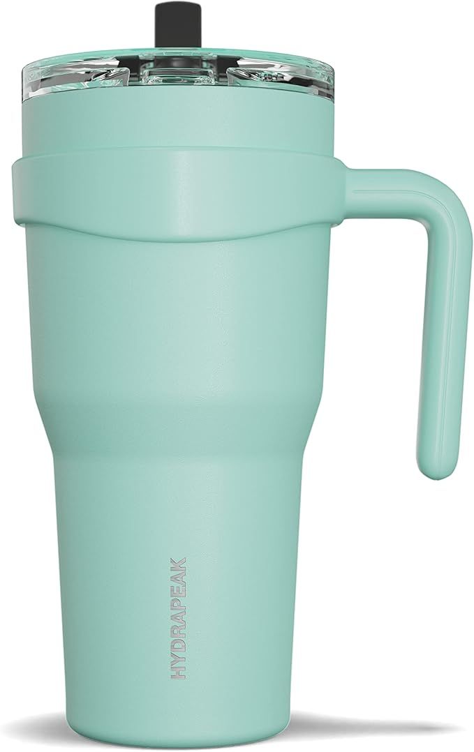 Hydrapeak Roadster 40oz Insulated Tumblers with 2-in-1 Straw and Sip Lid with Handle, Leak Proof ... | Amazon (US)