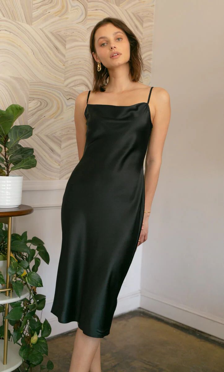 Angelina Silk Slip Dress
          
            	
                  
                Regular pric... | Ravella