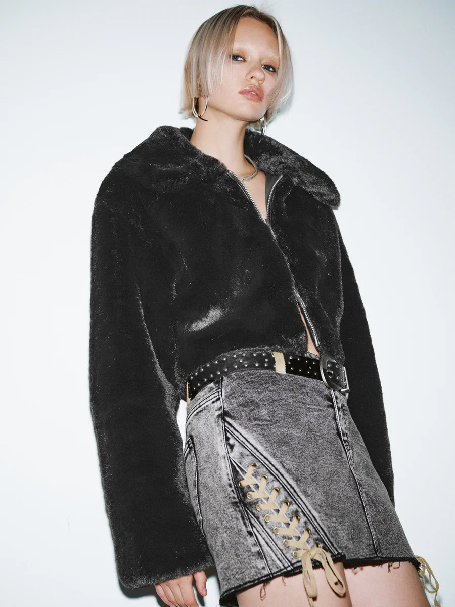 Cropped Fur Coats | Urban Revivo