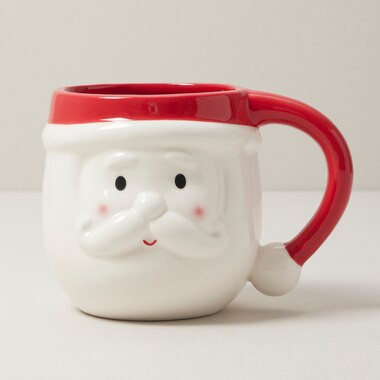 Figural Santa Mug | Indigo (CA)