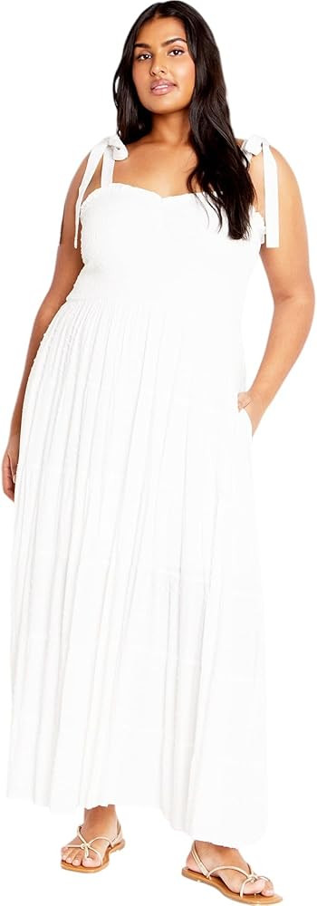 City Chic Women's Plus Size Maxi Dress - Spot Sara | Amazon (US)