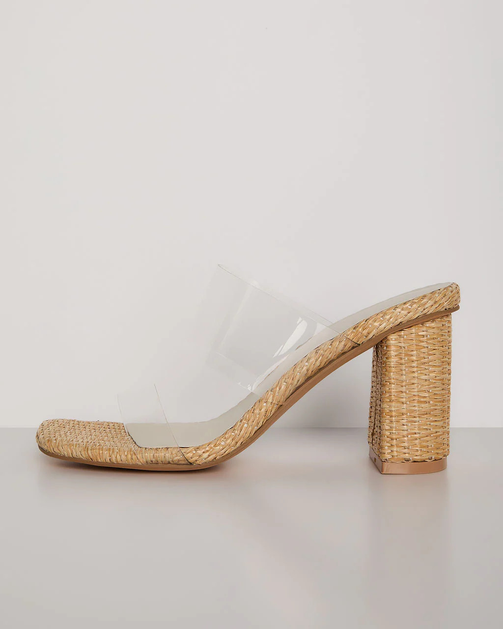 Sunny Days Clear Open Toe Mules | VICI