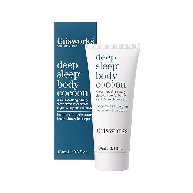 THISWORKS Deep Sleep Body Cocoon – Hydrating Body Lotion with Lavender, Chamomile & Vetivert ... | Amazon (US)