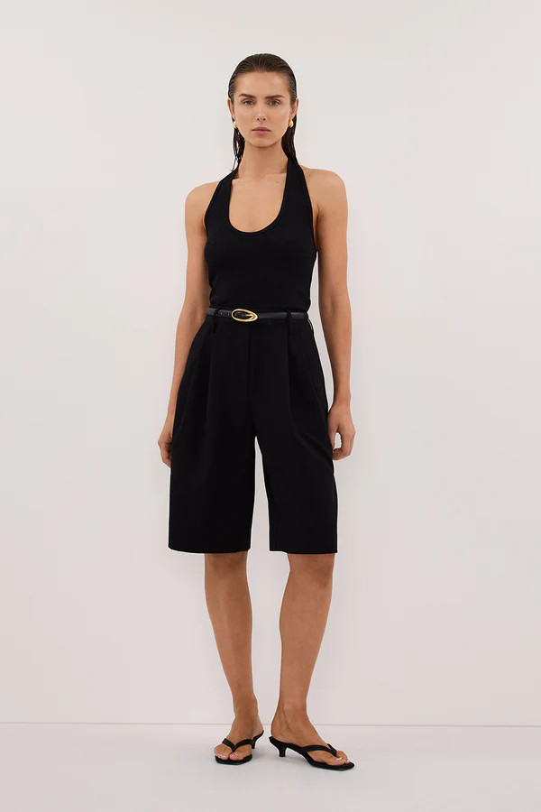 WESTWOOD BLACK BERMUDA SHORT | DISSH