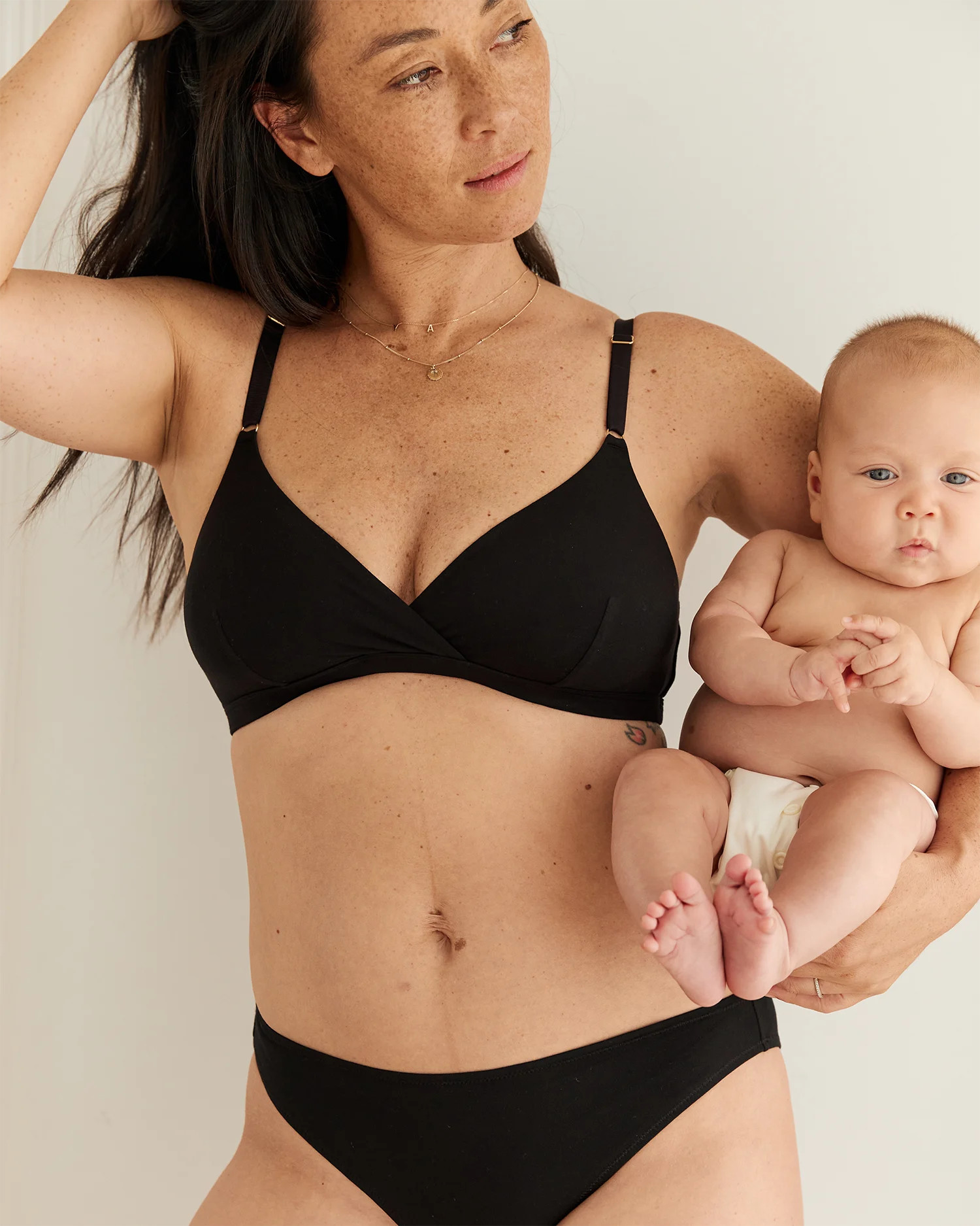 Soft-Cup Nursing Bra - Black | Embrace Company Limited