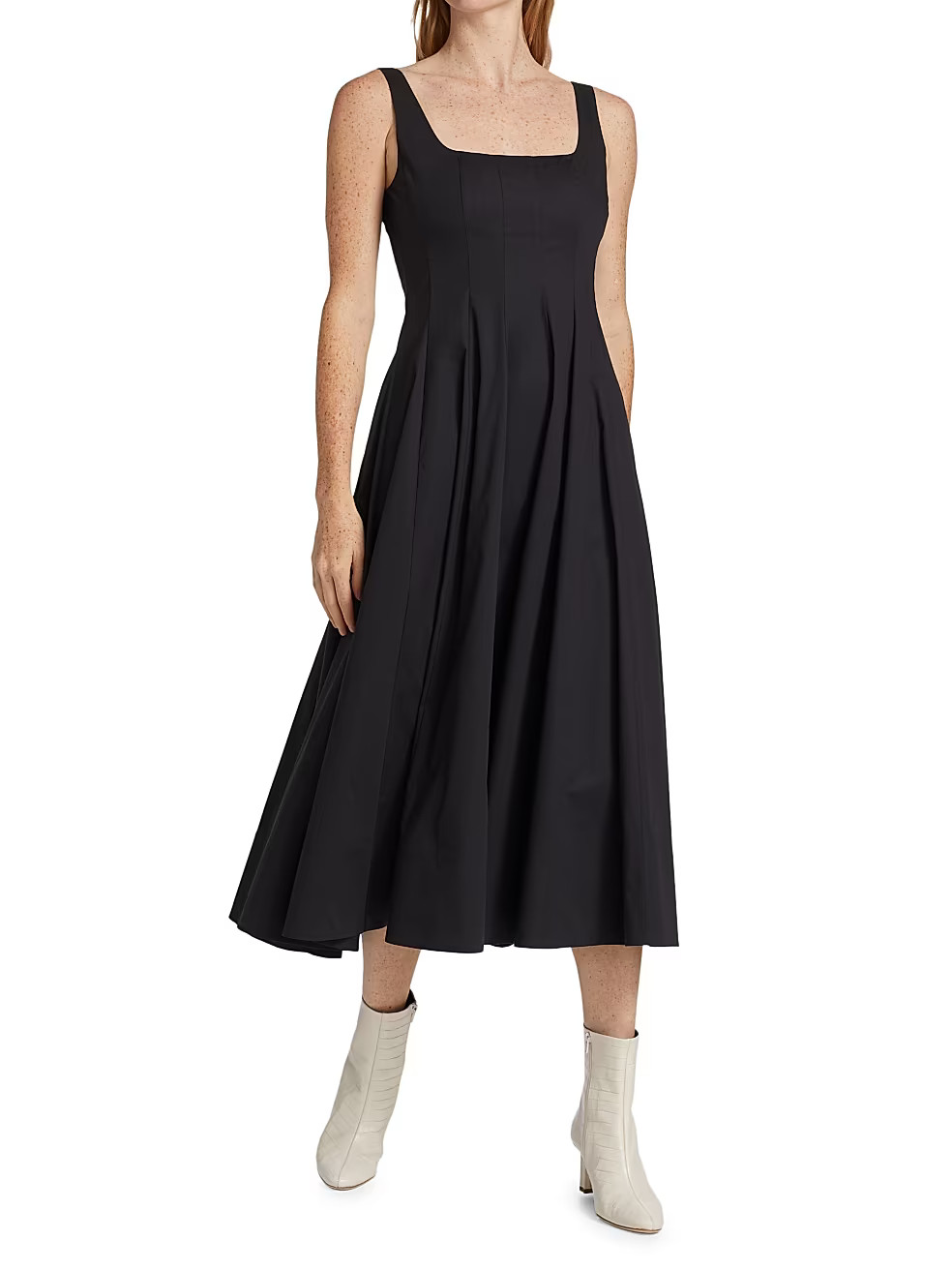 Wells Cotton Poplin A-Line Midi-Dress | Saks Fifth Avenue (UK)