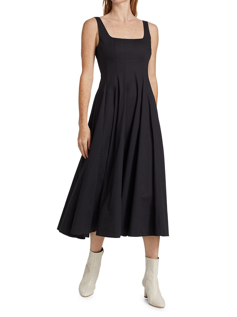 Wells Cotton Poplin A-Line Midi-Dress | Saks Fifth Avenue (UK)