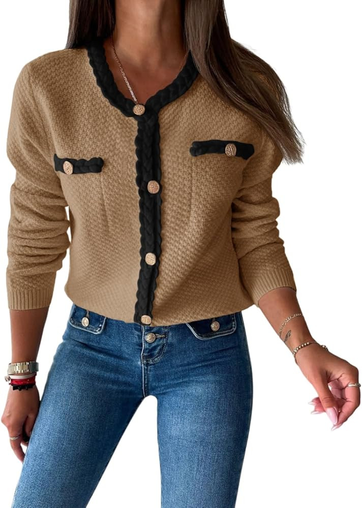 Saodimallsu Cardigan Sweater Jacket | Amazon (US)