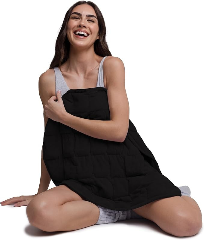 nodpod Body 6.5lb Compact Weighted Blanket I Perfect for Relaxation, Lounging, Napping, Sleeping ... | Amazon (US)