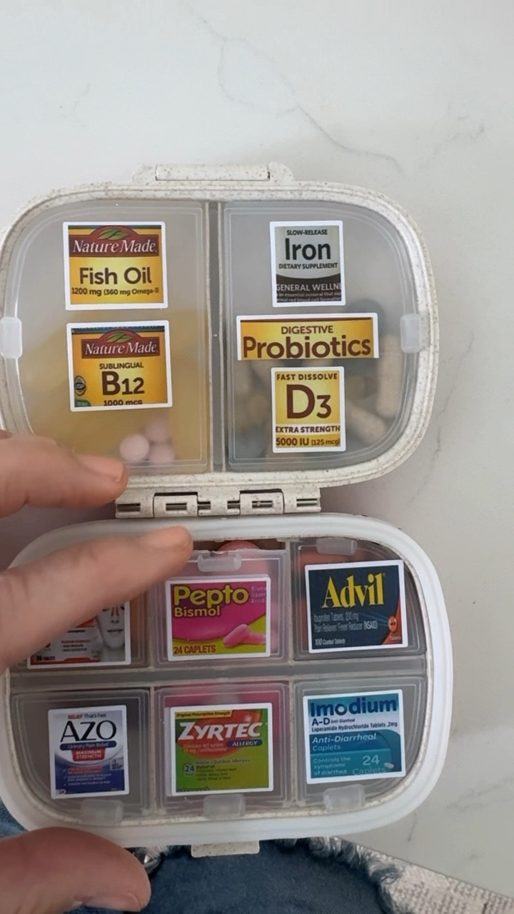 Favorite pill/vitamin organizers for travel 

#LTKTravel #LTKFindsUnder50 #LTKOver40