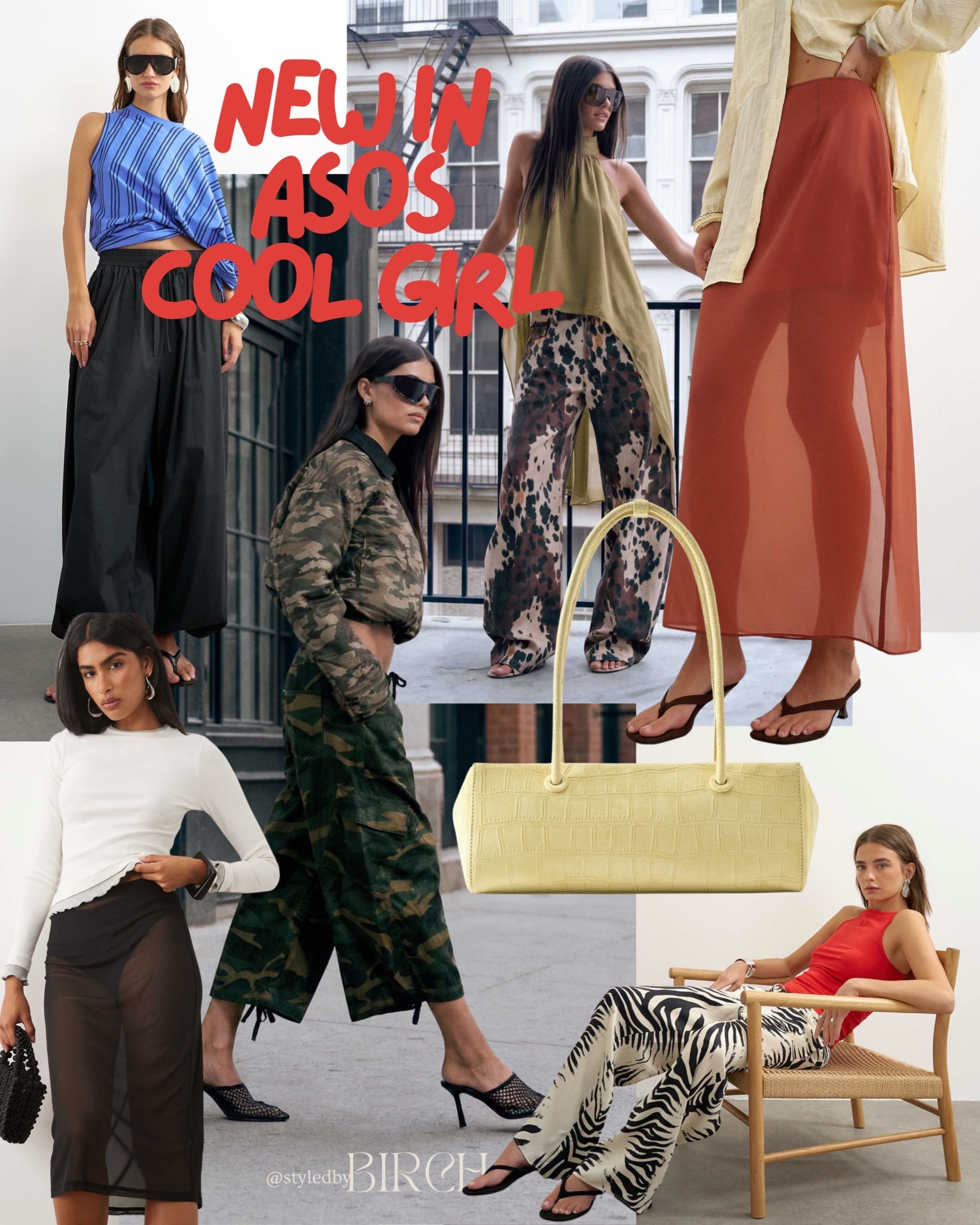 The votes are in and ASOS was one of your top picks so here we are 👏 Cool girl vibes only with this one. The camo, the zebra print, the sheer skirt, all of it is giving exactly the right energy right now.

#newinarrivals #asos #outfitinspo #summerstyle #chicstyle

#LTKuk #LTKsummer #LTKstyletip