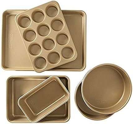 Nordic Ware Naturals NonStick 6-piece Bakeware Set | Amazon (US)