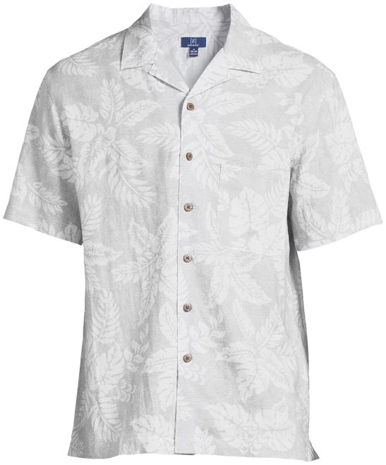 George Men’s Printed Short Sleeve Button Down Shirt - Walmart.com | Walmart (US)