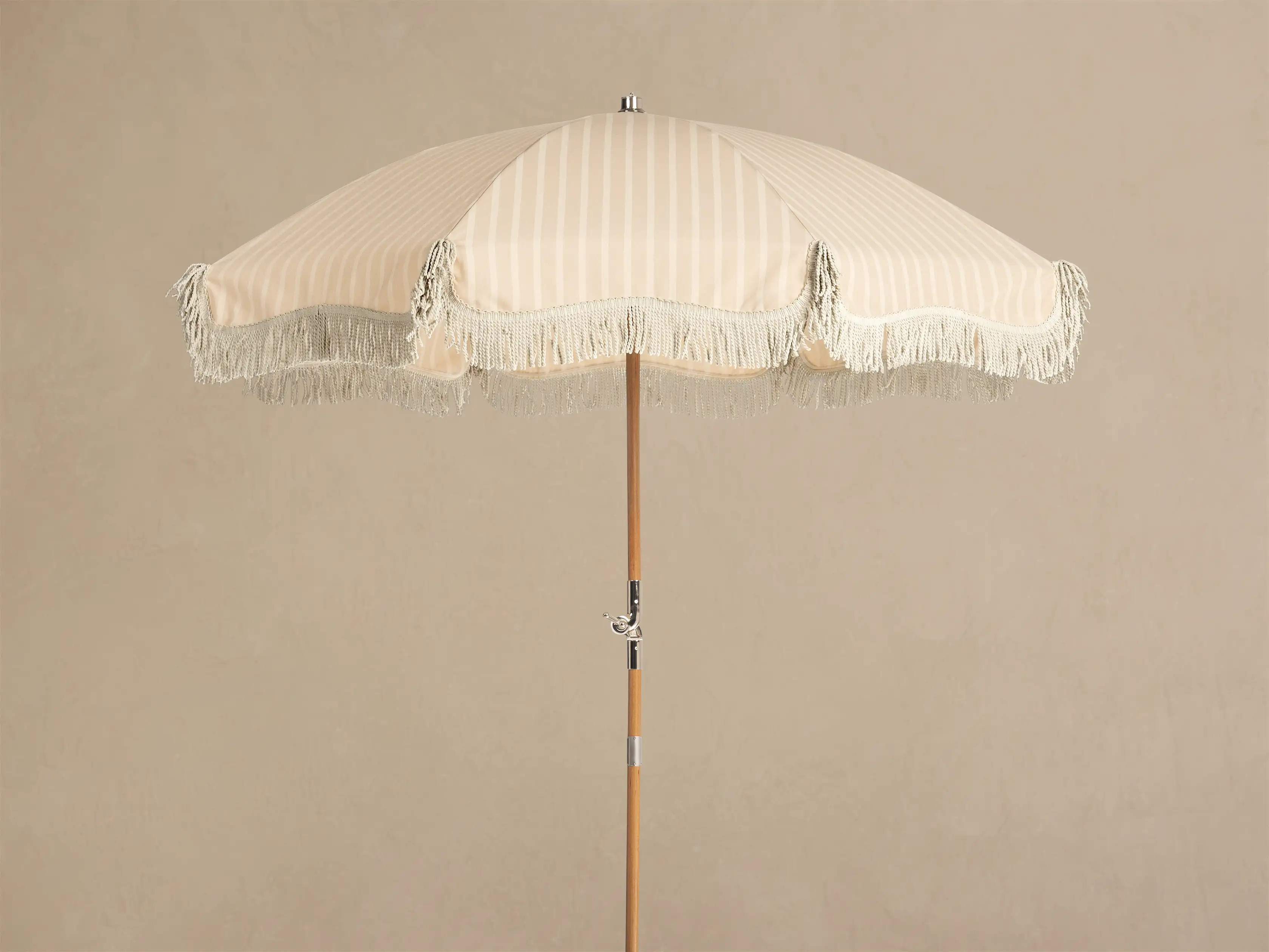 Bondi Fringe Beach Umbrella | Arhaus