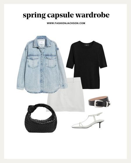 2024 Spring Capsule Wardrobe #springfashion #capsulewardrobe #springoutfit #springcapsule #denimshacket #miniskirt #whiteskirt #datenight #fashionjackson

#LTKstyletip #LTKfindsunder100 #LTKSeasonal