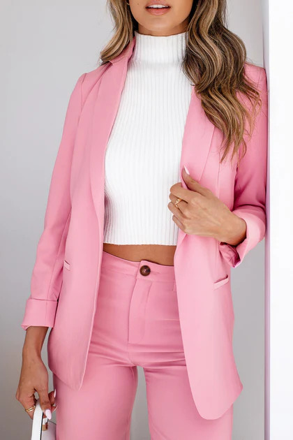 Patricia Pink Blazer | Shop Priceless