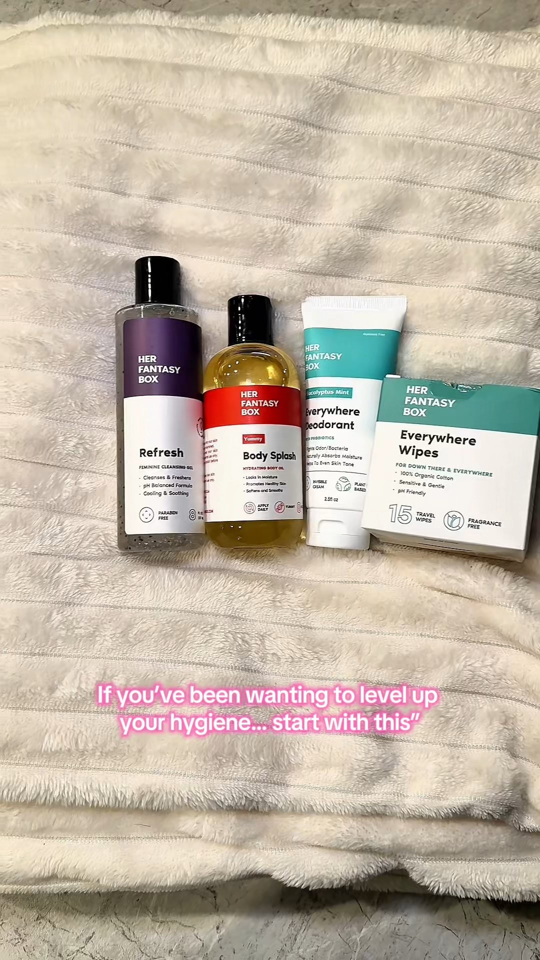 Beginner friendly feminine hygiene Box.   

#LTKBeauty #LTKGiftGuide #LTKselfcare