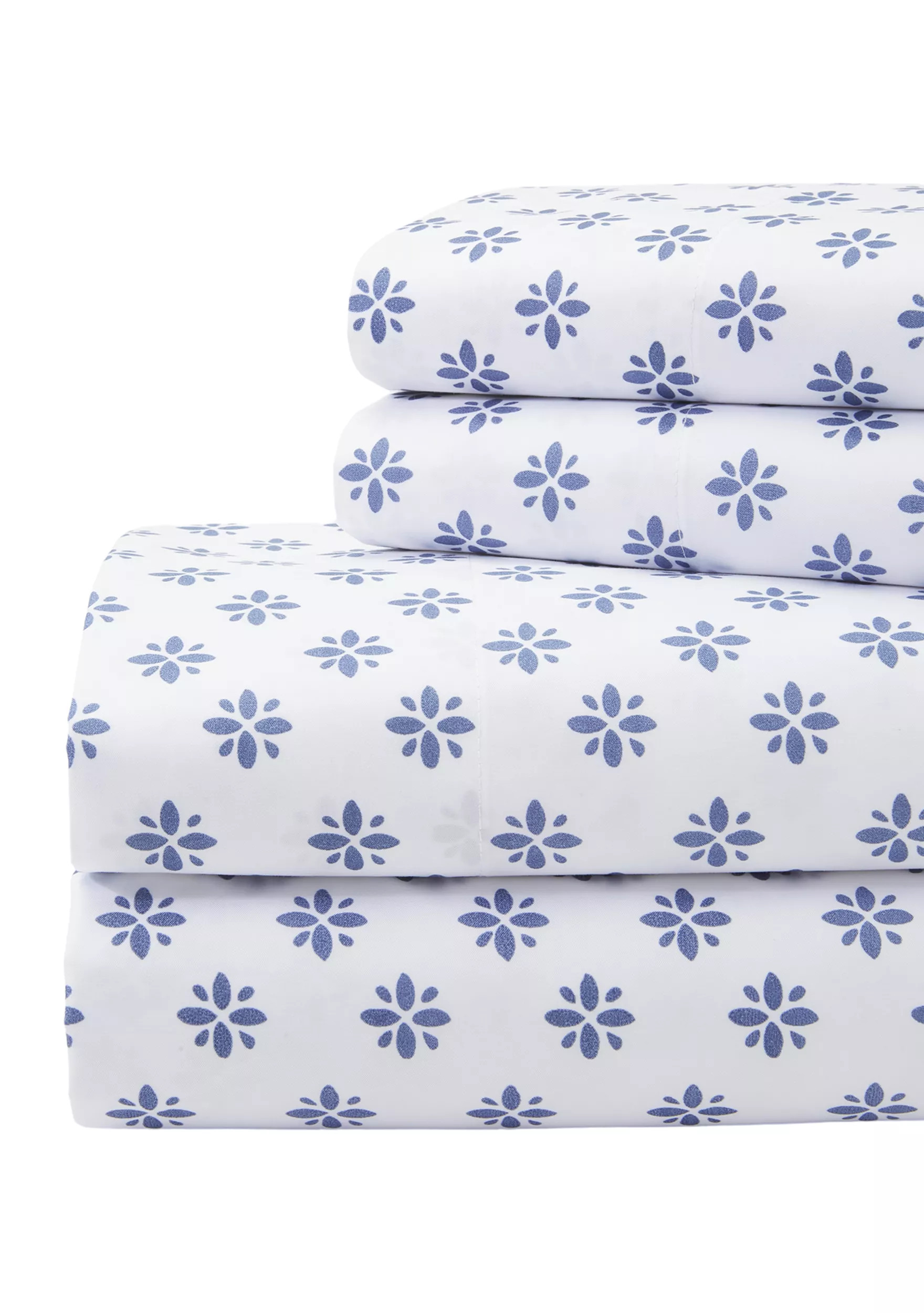 Blue Ditsy Floral Sheet Set | Belk