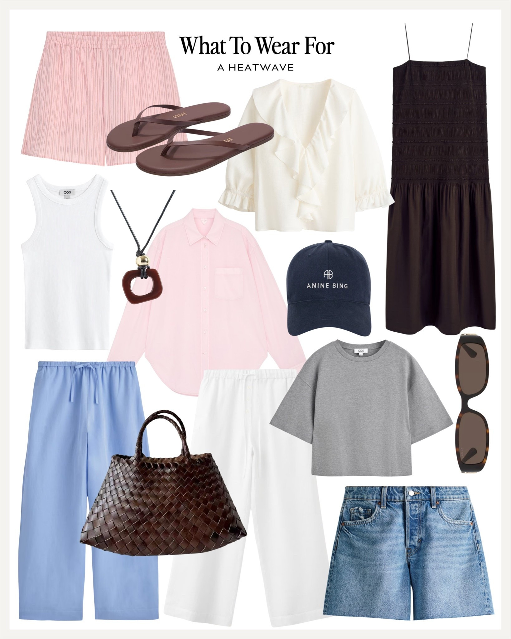 Heatwave approved capsule wardrobe ☀️

#LTKsummer