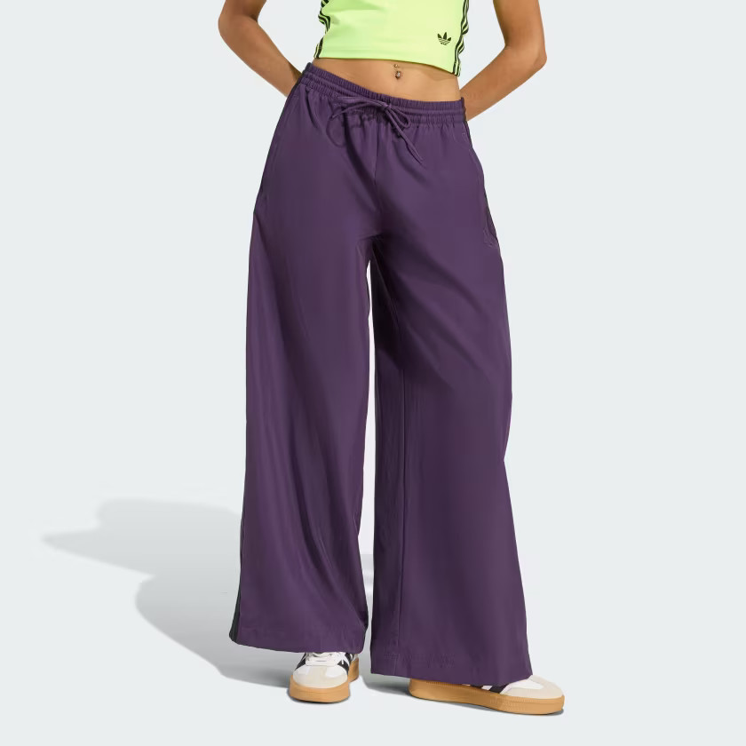 adidas adicolor Firebird Oversized Track Pants - Purple | Free Shipping with adiClub | adidas US | adidas (US)