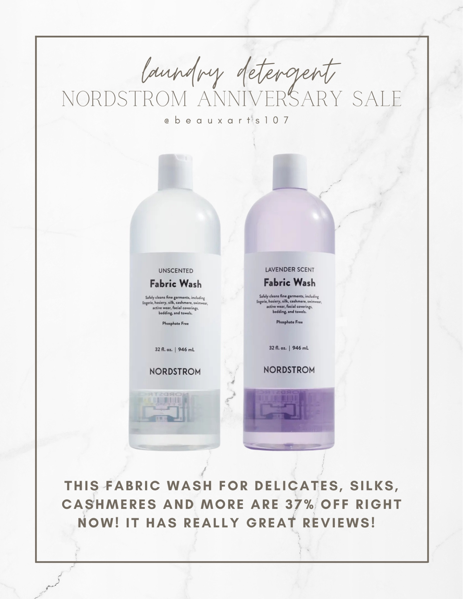 Shop and save 37% on this laundry detergent for delicates and fabrics such as silks and cashmere!  

#LTKsalealert #LTKunder50

#LTKhome #LTKFind #LTKxNSale