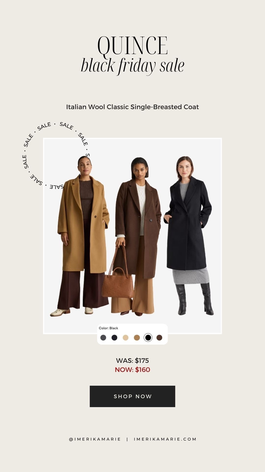 Quince Black Friday Sale

quince coat. wool coat. work coat. brown coat. black coat. winter coat. 

#LTKGiftGuide #LTKCyberWeek #LTKSaleAlert
