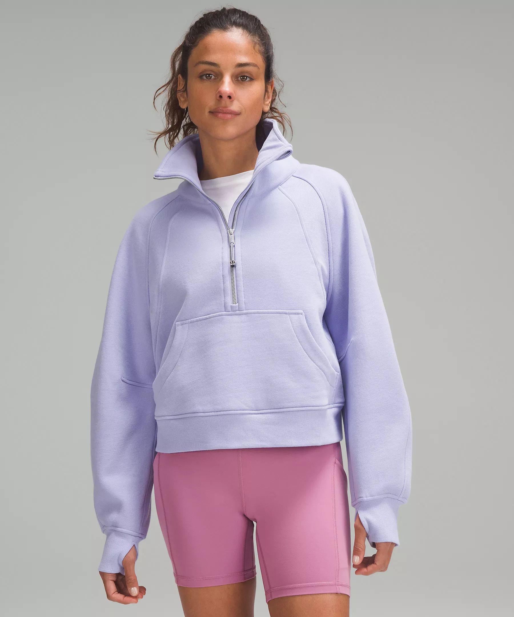 Scuba Oversized Funnel-Neck Half Zip | Women's Hoodies & Sweatshirts | lululemon | Lululemon (US)