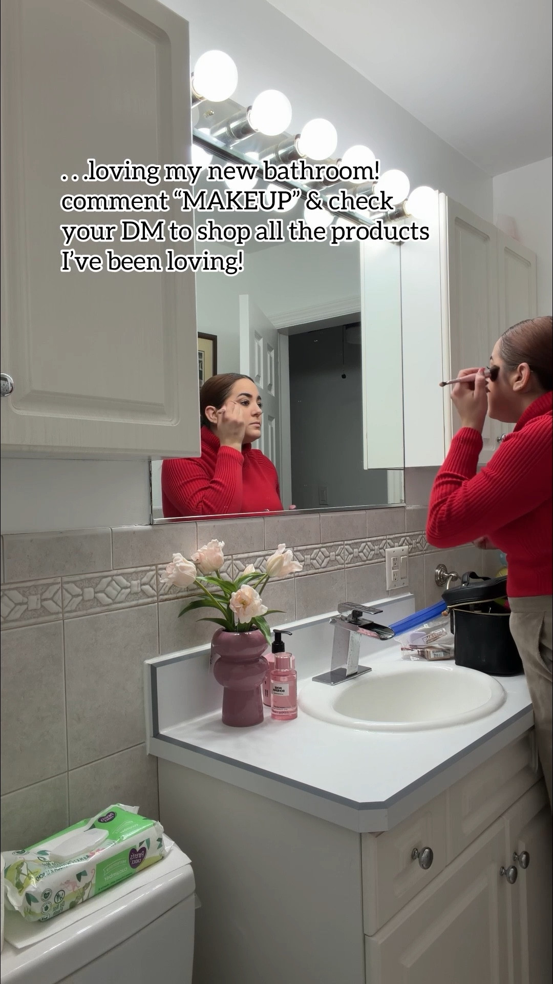 
Happy Thursday bell@s! How is your day going? I’ve been MIA 👉 moving, organizing, settling in the new house & doing all the good stuff that comes with home ownership➡️ like trimming English Ivy(iykyk). We’re currently getting the patio ready for the Spring/Summer. I’ve been enjoying every little moment of this transition. My new bathroom has been one of my favorite spots to do my makeup in the morning! I’ve been enjoying it to the max! The lighting in it is top notch!👀🙌 & the makeup products have given me compliments every day! “. . .What’s your skincare routine, what foundation are you wearing? Does your lipstick last the whole day?” Bell@s, there’s no gatekeeping; as per ushe I’ve linked all the products I’ve been using through the LTK App. To shop this post here is how:
.
.
.
.
.
.
.
.
Jewelry: JanAllureJewelry.com

#LTKWorkwear #LTKmorningroutine #LTKBeauty