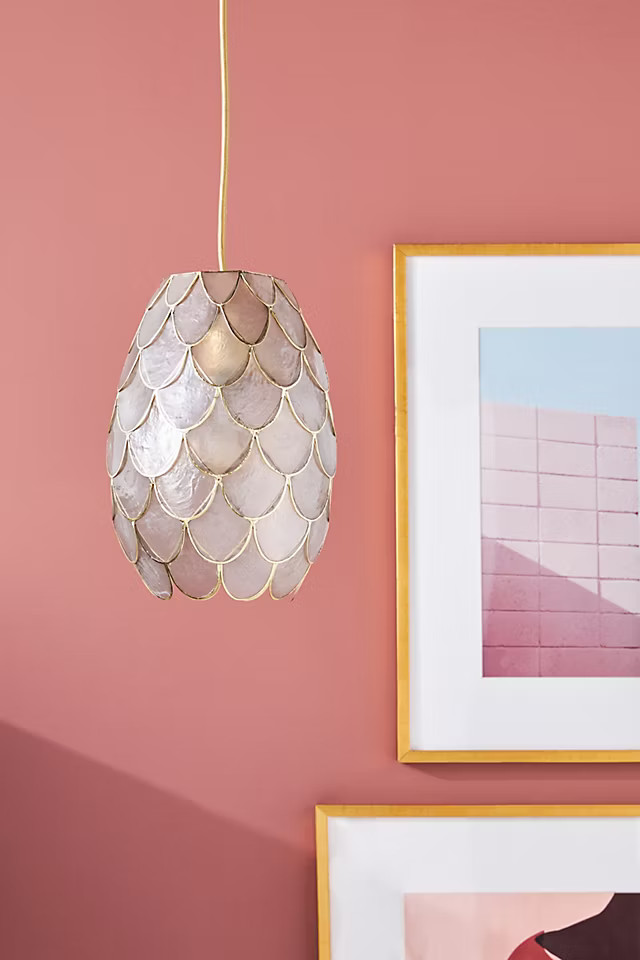 Phillipa Capiz Pendant | Anthropologie (US)