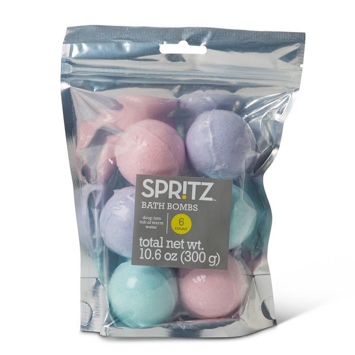 6ct Bath Bomb Set - Spritz™ | Target