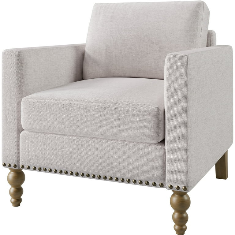 SYNGAR Accent Chair for Living Room, Bedroom Comfy Reading Armchair, Mid Century Modern Arm Chair... | Walmart (US)