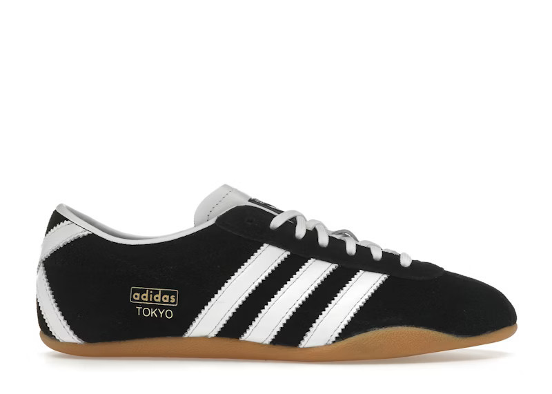 Adidas Tokyo Black White (Women's) Sneakers in Core Black/Cloud White/Gum | StockX