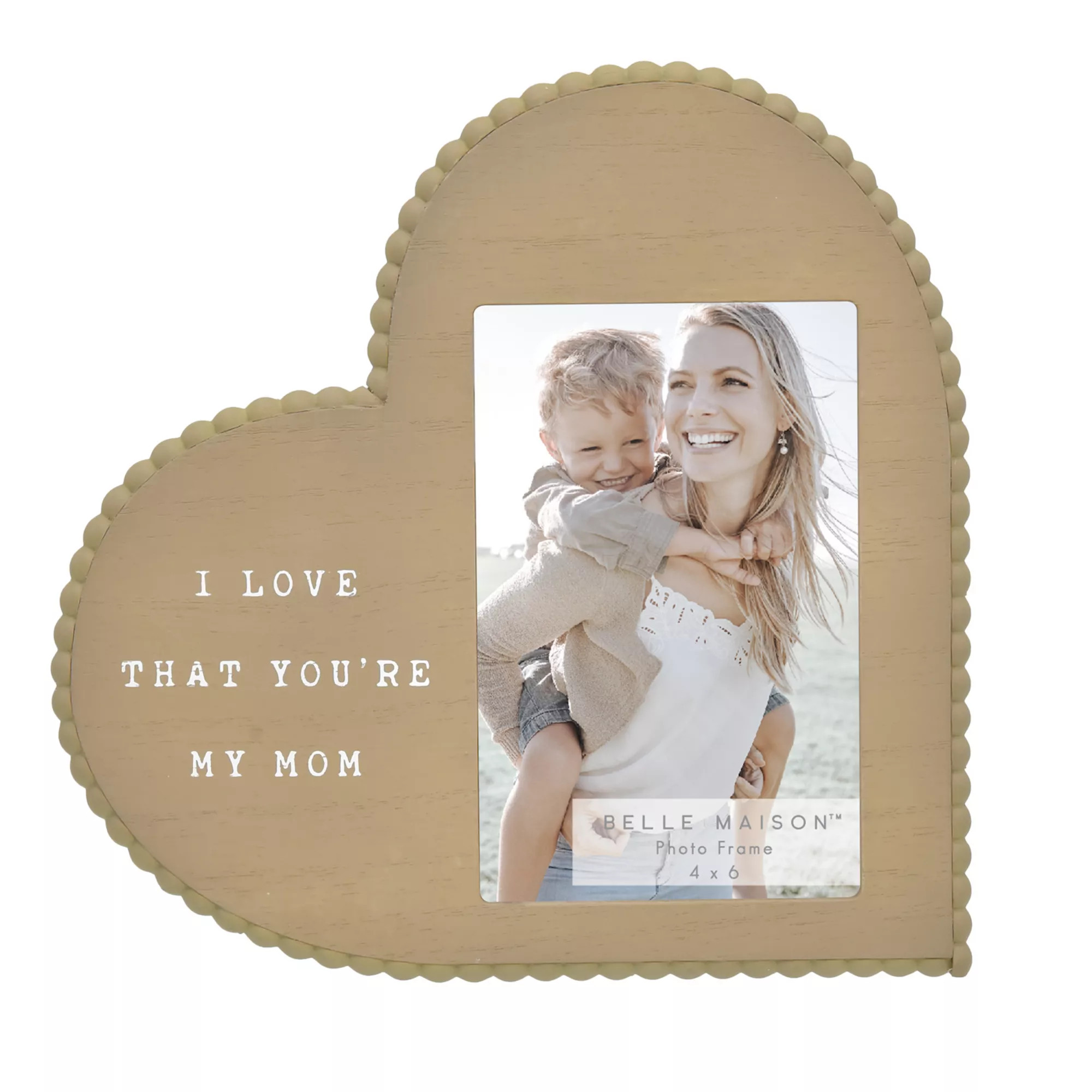 Belle Maison 4" x 6" My Mom Heart Frame Table Decor | Kohl's