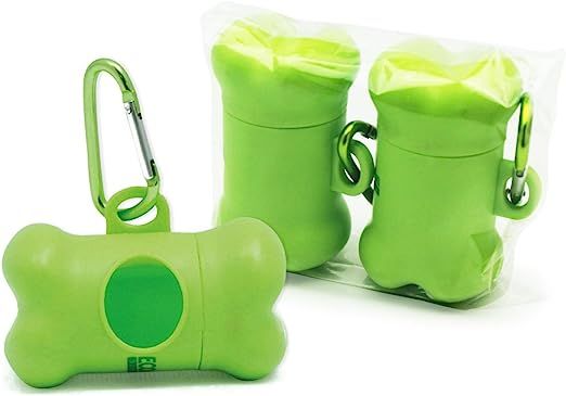 EcoJeannie Dog Poop Bag Dispenser with Stainless Steel Carabiner Clip - Dog Waste Poopbags Holder... | Amazon (US)