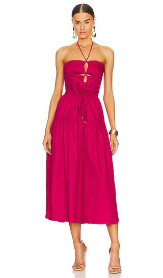 Malwa Maxi Dress in Hot Pink | Revolve Clothing (Global)