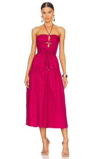 Malwa Maxi Dress in Hot Pink | Revolve Clothing (Global)