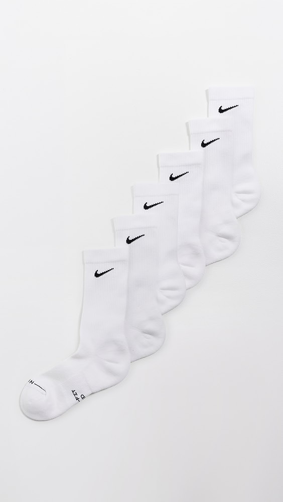 Everyday Cushioned Training Crew Socks 6 Pack | Shopbop